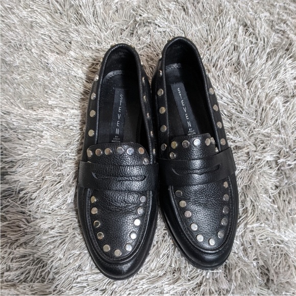 Steve Madden Studded Loafers 5.5 - Picture 1 of 5